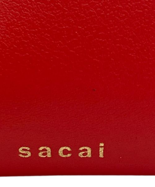 sacai（サカイ）sacai (サカイ) Pursket Small Bag レッド サイズ:スモールの古着・服飾アイテム