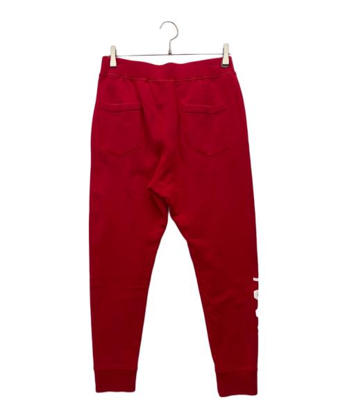 DSQUARED2（ディースクエアード）DSQUARED2 (ディースクエアード) SWEAT PANTS レッド サイズ:XSの古着・服飾アイテム