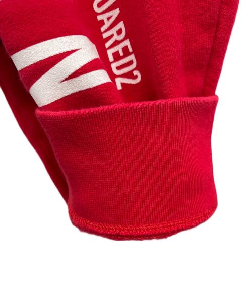 DSQUARED2（ディースクエアード）DSQUARED2 (ディースクエアード) SWEAT PANTS レッド サイズ:XSの古着・服飾アイテム