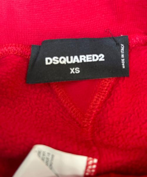 DSQUARED2（ディースクエアード）DSQUARED2 (ディースクエアード) SWEAT PANTS レッド サイズ:XSの古着・服飾アイテム
