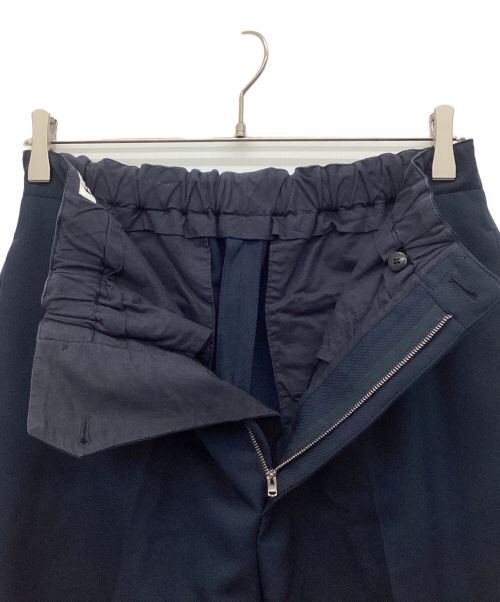 JIL SANDER（ジルサンダー）JIL SANDER (ジルサンダー) ポリエステルイージートラウザースラックスパンツ ネイビー サイズ:44の古着・服飾アイテム