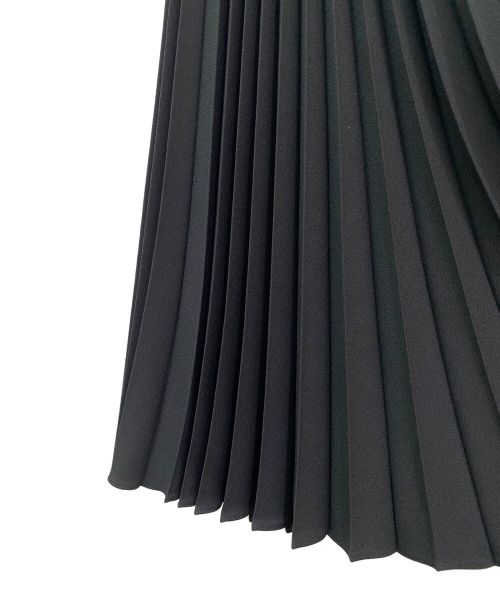 CELINE（セリーヌ）CELINE (セリーヌ) アコーディオンプリーツワイドパンツ ブラック サイズ:38の古着・服飾アイテム