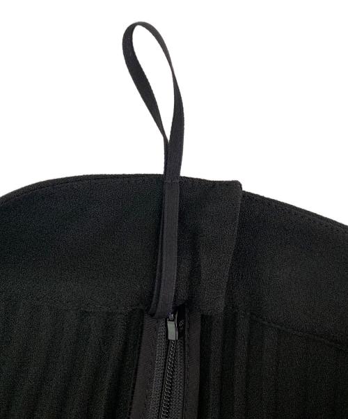 CELINE（セリーヌ）CELINE (セリーヌ) アコーディオンプリーツワイドパンツ ブラック サイズ:38の古着・服飾アイテム