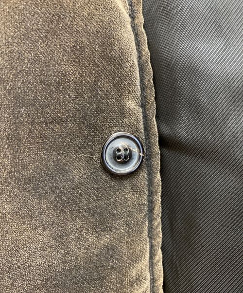 Maison Margiela（メゾンマルジェラ）Maison Margiela (メゾンマルジェラ) Velvet bomber jacket(ベルベットボンバージャケット) ブラウン サイズ:52の古着・服飾アイテム
