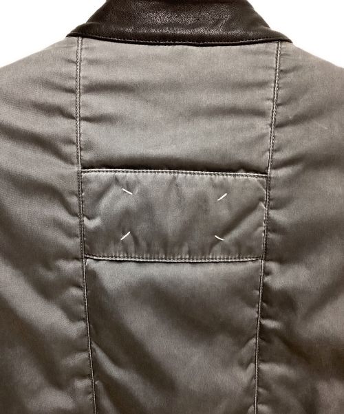 Maison Margiela（メゾンマルジェラ）Maison Margiela (メゾンマルジェラ) 16AW Docking Vest （ドッキングベスト） グレー×ブラック サイズ:50の古着・服飾アイテム