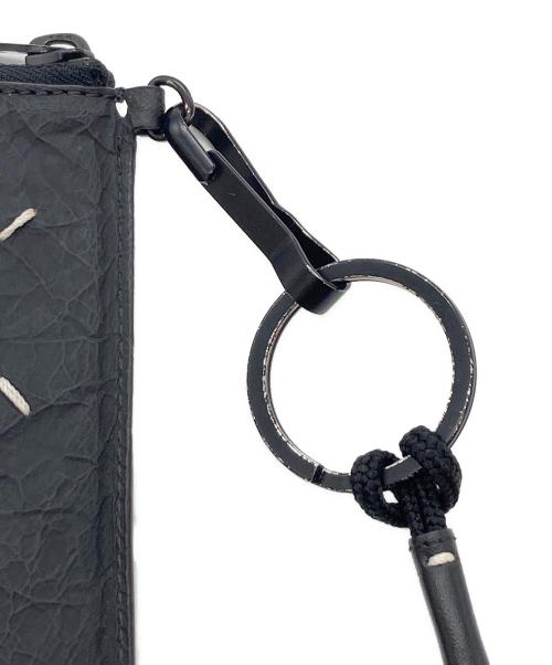 Maison Margiela（メゾンマルジェラ）Maison Margiela (メゾンマルジェラ) ネックポーチ ブラックの古着・服飾アイテム