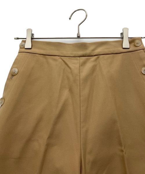 SOEJU（ソージュ）SOEJU (ソージュ) センタープレスマリンパンツ ベージュ サイズ:Sの古着・服飾アイテム