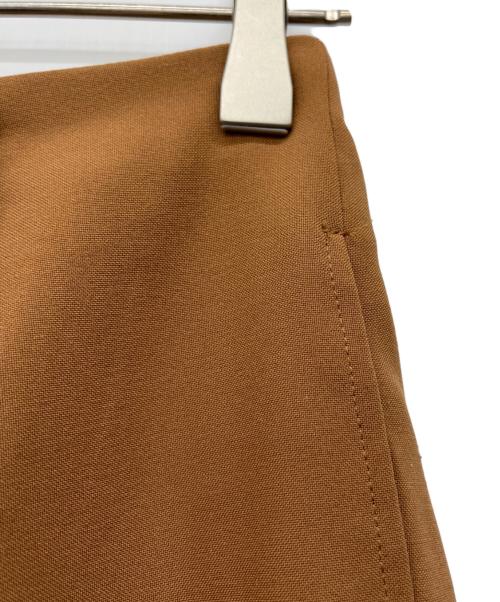 SOEJU（ソージュ）SOEJU (ソージュ) ソフトオックスセンタープレスストレートパンツ ブラウン サイズ:Sの古着・服飾アイテム