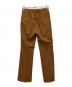 SOEJU (ソージュ) ソフトオックスセンタープレスストレートパンツ ブラウン サイズ:S：5000円