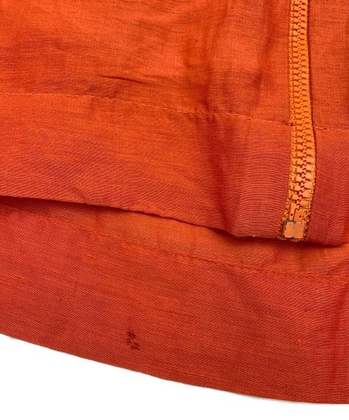 GUCCI（グッチ）GUCCI (グッチ) ジップシャツ オレンジ サイズ:40の古着・服飾アイテム