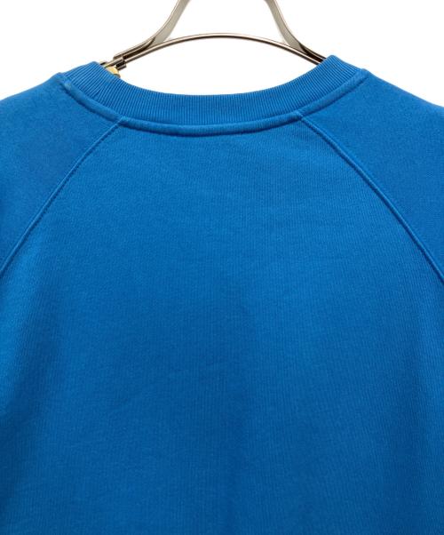 maison kitsune（メゾンキツネ）maison kitsune (メゾンキツネ) スウェット ブルー サイズ:Lの古着・服飾アイテム