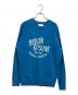 maison kitsune（メゾンキツネ）の古着「スウェット」｜ブルー