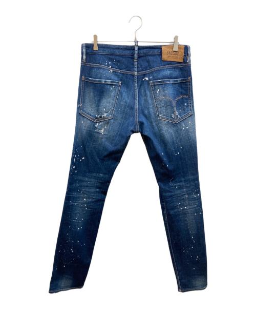 DSQUARED2（ディースクエアード）DSQUARED2 (ディースクエアード) デニムパンツ インディゴ サイズ:50の古着・服飾アイテム