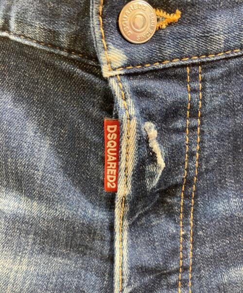 DSQUARED2（ディースクエアード）DSQUARED2 (ディースクエアード) デニムパンツ インディゴ サイズ:50の古着・服飾アイテム