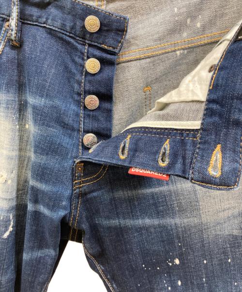 DSQUARED2（ディースクエアード）DSQUARED2 (ディースクエアード) デニムパンツ インディゴ サイズ:50の古着・服飾アイテム
