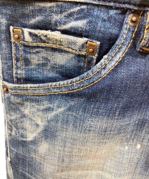 DSQUARED2（ディースクエアード）DSQUARED2 (ディースクエアード) デニムパンツ インディゴ サイズ:50の古着・服飾アイテム