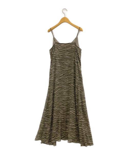 Lisiere（リジェール）Lisiere (リジェール) Zebra One piece ベージュ サイズ:-の古着・服飾アイテム