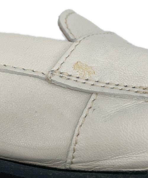 Caminando（カミナンド）Caminando (カミナンド) PLATFORM LOAFERS ホワイト サイズ:SIZE 8の古着・服飾アイテム