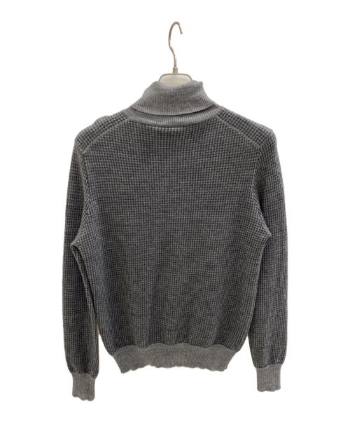 Settefili Cashmere（セッテフィーリ カシミア）Settefili Cashmere (セッテフィーリ カシミア) タートルネックニット グレー サイズ:XSの古着・服飾アイテム