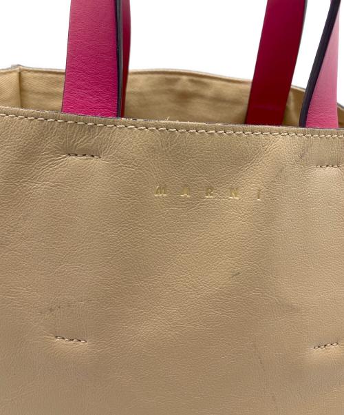 MARNI（マルニ）MARNI (マルニ) 2WAYショルダーバッグ ベージュの古着・服飾アイテム