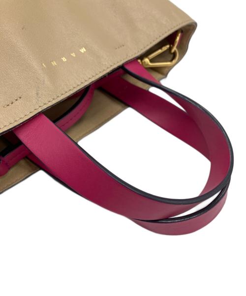 MARNI（マルニ）MARNI (マルニ) 2WAYショルダーバッグ ベージュの古着・服飾アイテム