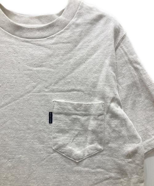 MADISON BLUE（マディソンブルー）MADISON BLUE (マディソンブルー) HEAVY WAIGHT POCKET TEE アイボリー サイズ:Sの古着・服飾アイテム