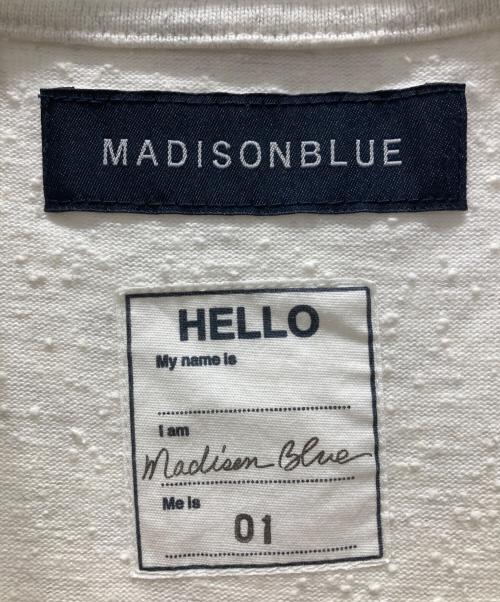 MADISON BLUE（マディソンブルー）MADISON BLUE (マディソンブルー) HEAVY WAIGHT POCKET TEE アイボリー サイズ:Sの古着・服飾アイテム