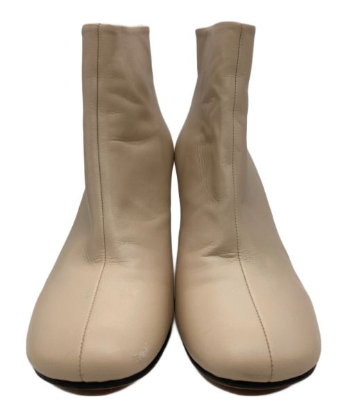 JANE SMITH（ジェーンスミス）JANE SMITH (ジェーンスミス) ショートブーツ ベージュ サイズ:38の古着・服飾アイテム