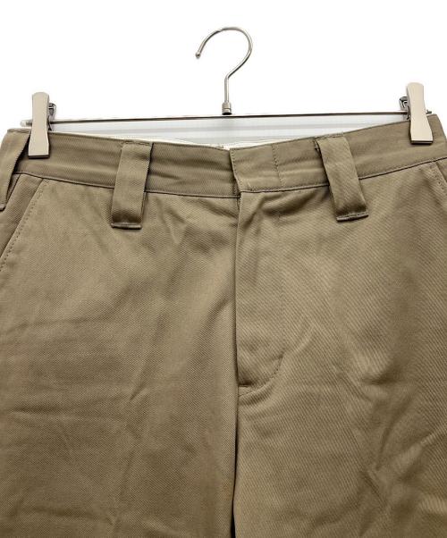 HYKE（ハイク）HYKE (ハイク) ワークワイドパンツ ベージュ サイズ:2の古着・服飾アイテム