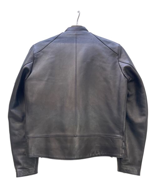 SCYE（サイ）SCYE (サイ) セミダブル ライダースジャケット ブラック サイズ:38の古着・服飾アイテム