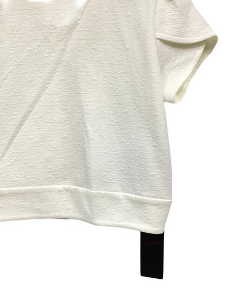 TOMORROW LAND collection（トゥモローランドコレクション）TOMORROW LAND collection (トゥモローランドコレクション) ナップコットン ペタルスリーブプルオーバー ホワイト サイズ:36 未使用品の古着・服飾アイテム