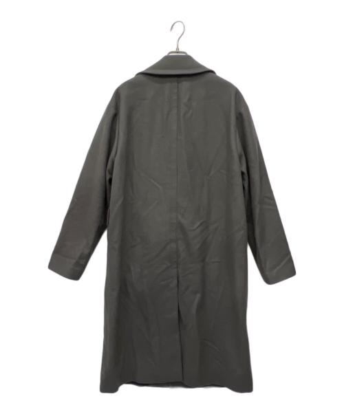 HEVO（イーヴォ）HEVO (イーヴォ) ベルテッドチェスターコート グレー サイズ:46の古着・服飾アイテム