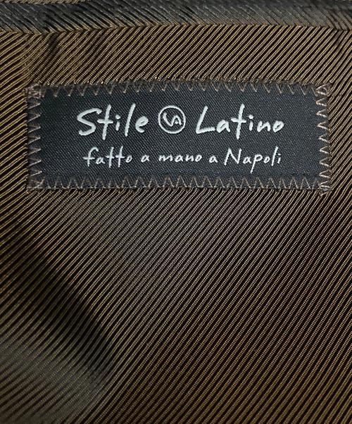 stile latino（スティレラティーノ）stile latino (スティレラティーノ) セットアップスーツ ブラウン サイズ:44の古着・服飾アイテム