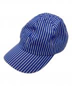 nagonstans×Ron Hermanナゴンスタンス×ロンハーマン）の古着「ストライプキャップ」｜ブルー