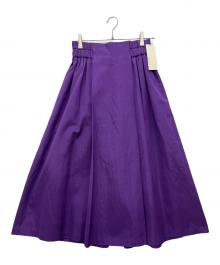 uncrave（アンクレイヴ）の古着「カラードレスフレアスカート」｜パープル