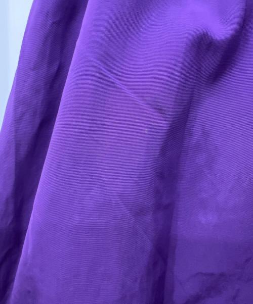 uncrave（アンクレイヴ）uncrave (アンクレイヴ) カラードレスフレアスカート パープルの古着・服飾アイテム