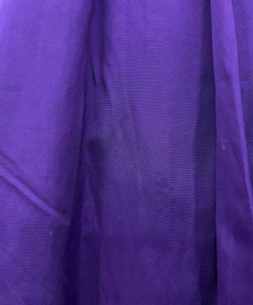 uncrave（アンクレイヴ）uncrave (アンクレイヴ) カラードレスフレアスカート パープルの古着・服飾アイテム