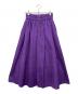 uncrave (アンクレイヴ) カラードレスフレアスカート パープル：7000円