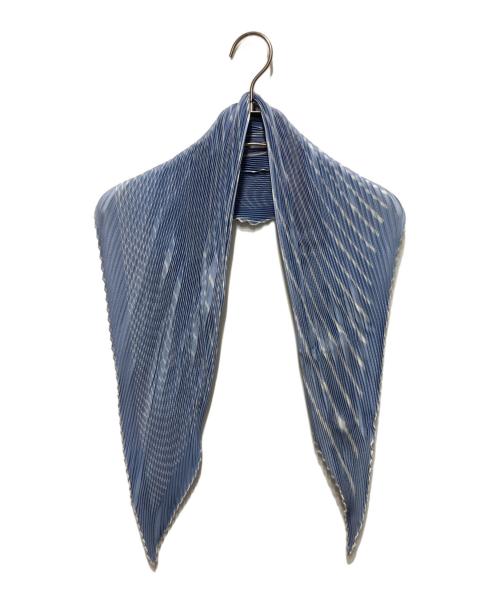 HERMES（エルメス）HERMES (エルメス) カレプリセ90ストライプ ブルーの古着・服飾アイテム