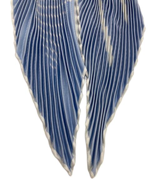 HERMES（エルメス）HERMES (エルメス) カレプリセ90ストライプ ブルーの古着・服飾アイテム