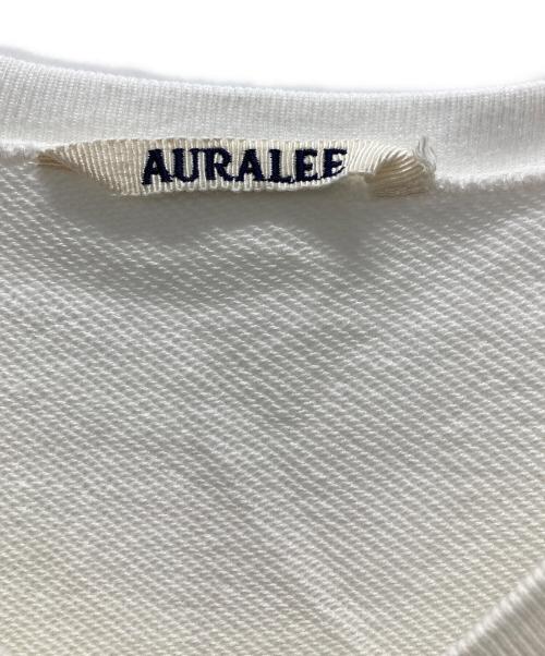 AURALEE（オーラリー）AURALEE (オーラリー) LIGHT FLOWY Vネックベスト ホワイト サイズ:1の古着・服飾アイテム