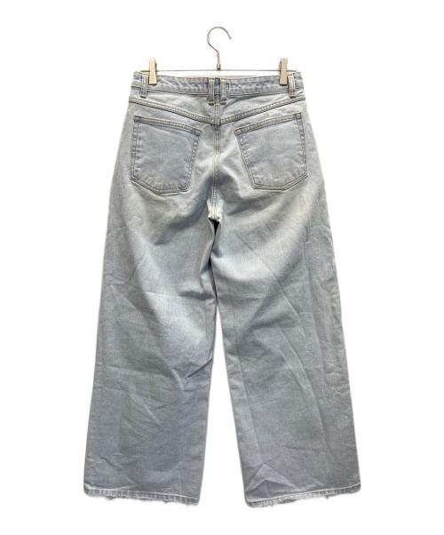 El mar（エルマール）El mar (エルマール) バギーデニムパンツ インディゴ サイズ:Sの古着・服飾アイテム