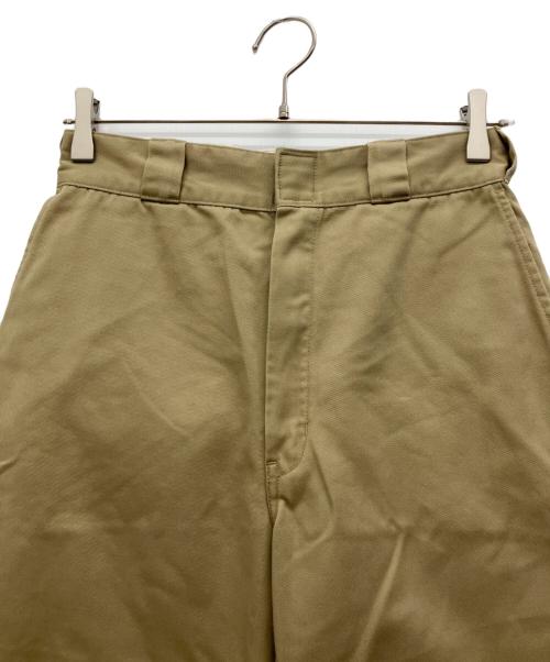 kotohayokozawa（コトハヨコザワ）kotohayokozawa (コトハヨコザワ) Dickies (ディッキーズ) ピープホールパンツ ベージュ サイズ:Sの古着・服飾アイテム