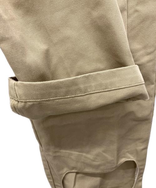 kotohayokozawa（コトハヨコザワ）kotohayokozawa (コトハヨコザワ) Dickies (ディッキーズ) ピープホールパンツ ベージュ サイズ:Sの古着・服飾アイテム