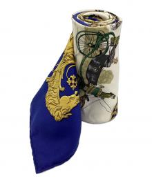 HERMES（エルメス）の古着「カレ90」｜ブルー