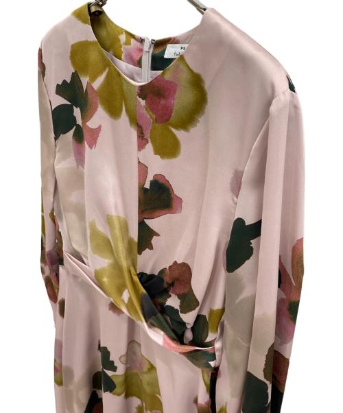 PS Paul Smith（ＰＳポールスミス）PS Paul Smith (ＰＳポールスミス) Marsh Marigold ワンピース ピンク サイズ:SIZE Lの古着・服飾アイテム