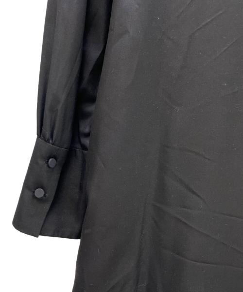 HAVEL studio（ハーヴェル スタジオ）HAVEL STUDIO (ハーヴェル スタジオ) シルクロングワンピース ブラック サイズ:38の古着・服飾アイテム