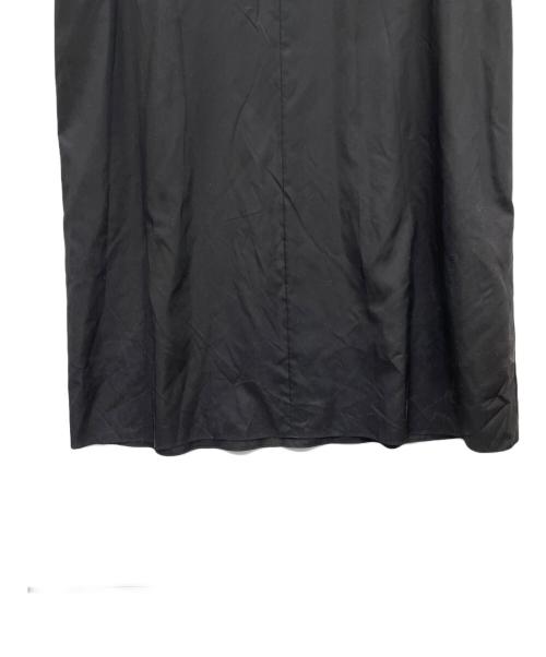 HAVEL studio（ハーヴェル スタジオ）HAVEL STUDIO (ハーヴェル スタジオ) シルクロングワンピース ブラック サイズ:38の古着・服飾アイテム