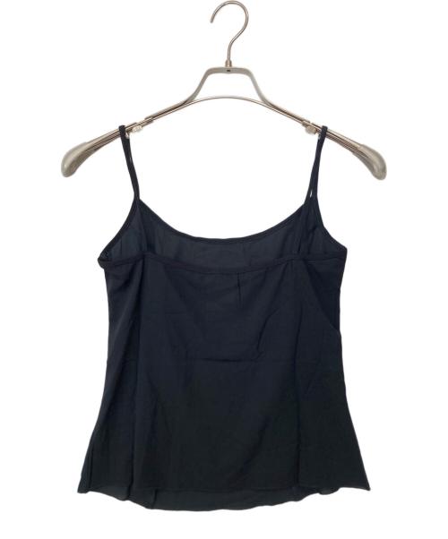 CHANEL（シャネル）CHANEL (シャネル) レースキャミソール ブラック サイズ:38の古着・服飾アイテム