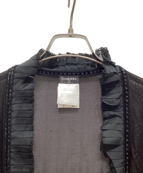 CHANEL（シャネル）CHANEL (シャネル) カーディガン ブラック サイズ:38の古着・服飾アイテム